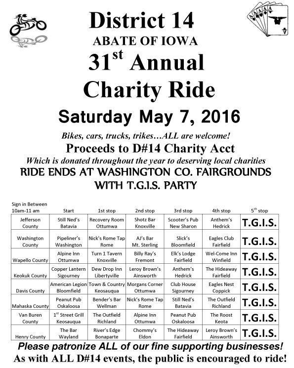 Abate Charity Ride