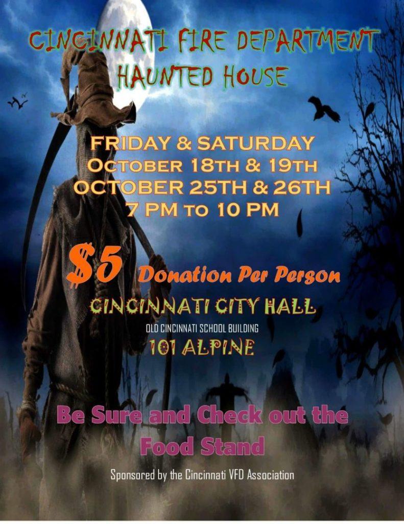 Cincinnati Fire Dept. Haunted House Ottumwa Radio