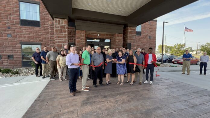 Ribbon Cutting Ceremony at Cobblestone Hotel and Suites