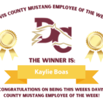 Davis County Mustang Employee of the Week!