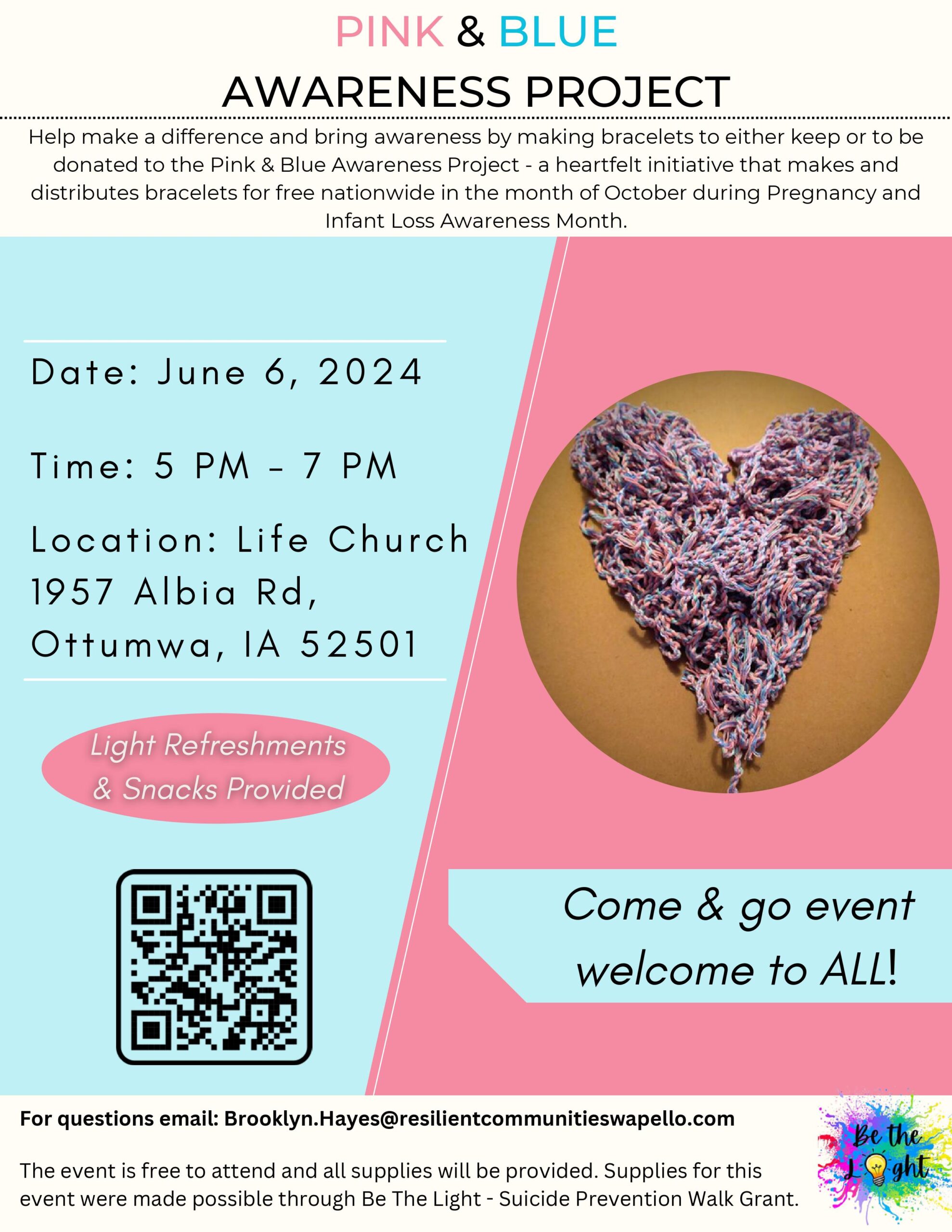 Pink & Blue Awareness Project - Ottumwa Radio
