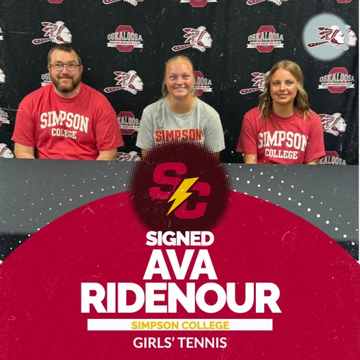 KTWA Athlete of the Week: Ava Ridenour, Oskaloosa Tennis - Ottumwa Radio