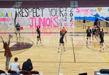 Trojans Grind Out Five-Set Thriller Against Mount Pleasant, Climb to Second in Conference