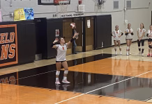 Fairfield Volleyball Splits Day One of Conference Volleyball Tournament in Burlington