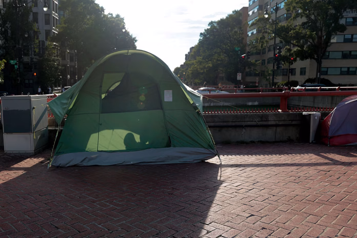 Homeless Camps Cleared In Washington, DC As Trump Looks To Crack Down On Crime And Disorder