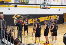 Pekin Boys Pull Away Late for 67–46 Conference Win at Louisa-Muscatine