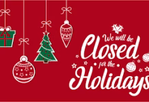 2025 Holiday Notices and Closures