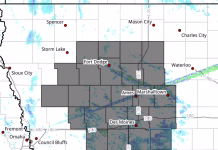 Intense Snow Showers Create Visibility Hazards in Central Iowa