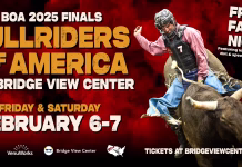Bullriders of America 2025 Finals Returning to Bridge View Center Friday, February 6 & Saturday, February 7; Cowboy Breakfast with the Bulls Part of February 7th Festivities in Ottumwa, Iowa