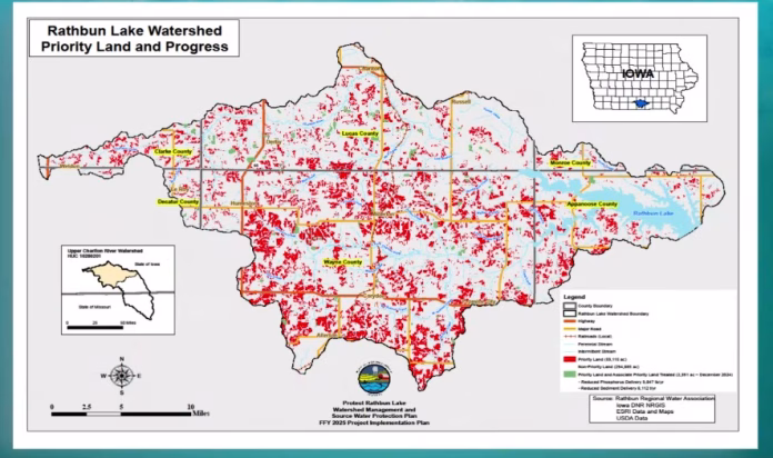 Lake-Rathbun-watershed-Iowa-DNR-graphic