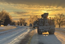 Iowa power line workers help Louisiana recover from ice storm