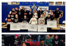 Van Buren County Dominates Conference Tournament, Pekin Places Second in Girls Wrestling