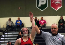 Pekin Girls Wrestling Competes at Pella Triangular
