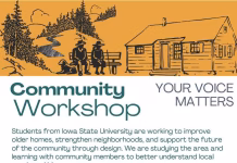 Iowa State University Students to Host Fairfield Community Workshop on Neighborhood Improvement