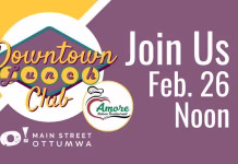 Main Street Ottumwa Kicks Off Downtown Lunch Club at Amore Italian Restaurant
