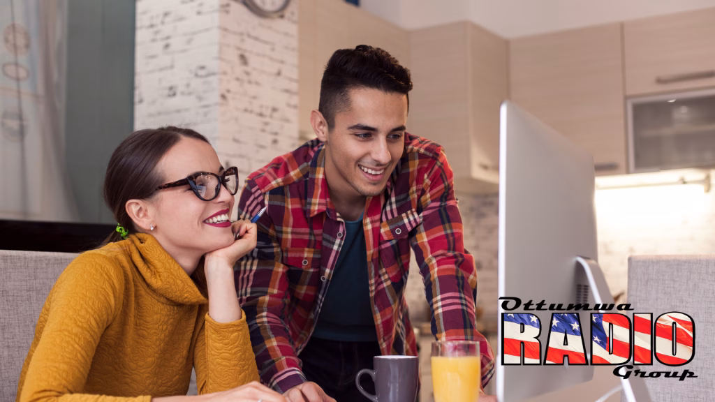 Couple filling out the bracket