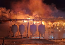 Firefighter injured in northern Iowa egg farm fire