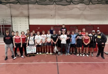 Pekin Track and Field Competes at Central College Indoor Meet