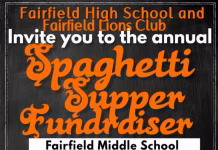 Fairfield Lions Club Spaghetti Supper to Support School Extracurricular Activities