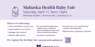 Mahaska Health Invites Community to 5th Annual Baby Fair