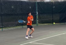 Fairfield Boys Tennis Opens Season with Home Win Over Burlington