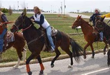 The clip-clop of horses’ hooves will be heard throughout Iowa today