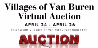 Villages of Van Buren Virtual Auction Returns for Sixth Year, April 24-26