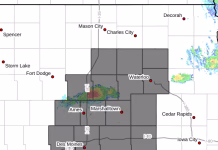 Dangerous Storm Threat: Tornado Watch Covers 19 Iowa Counties Until 10 PM