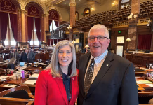 Ernst Honored for Service to State and Nation by Iowa Senate