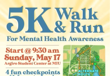MIU Athletics to Host Mental Health Awareness 5K Open to Community