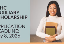 JCHC Auxiliary Scholarship Applications Now Open for Returning College Students