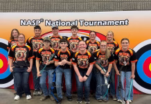 Van Buren County Archery Club Caps Record Season with Trip to National Tournament in Kentucky