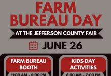 Jefferson County Farm Bureau to Host Farm Bureau Day at County Fair on June 26th