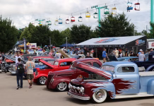 Thousands of classic cars are rolling toward the Iowa State Fairgrounds