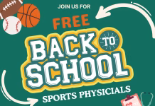 Free Sports Physicals Offered for Local Students Aug. 11