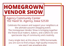 Homegrown Vendor Show Coming to Agency