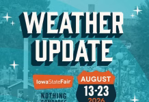 Rain Pauses Iowa State Fair Setup