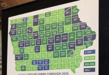 Over 500 Century and Heritage Iowa farms being honored