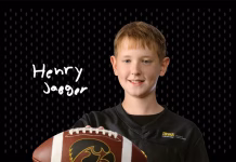 Keota’s Henry Jaeger Named 2026 Iowa Kid Captain for Hawkeye Football
