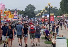A record 1,218,834 people attended 2026 Iowa State Fair