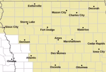 Severe Weather Threat Eases Across Iowa Tuesday