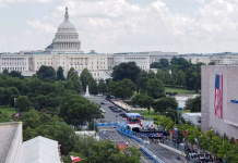 Race cars speed through DC in finale of Trump-backed Freedom 250 series