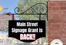 Main Street Fairfield Launches Second Round of Downtown Signage Enhancement Grant