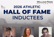 William Penn to Honor 2026 Athletic Hall of Fame Inductees