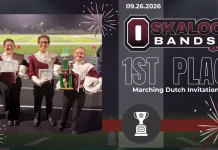 Oskaloosa Marching Band Takes First Place