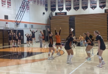 Fairfield Volleyball Wins Senior Night Conference Match Over Rival Mount Pleasant