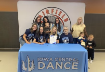 Fairfield’s Teagan Gilchrist Signs with Iowa Central Community College Dance Team