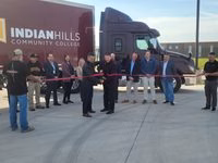 WATCH: Ribbon-Cutting Celebrates Opening of New IHCC CDL Training Facility