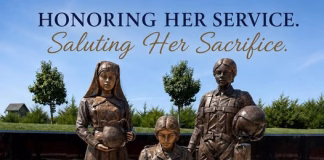 Welcome Home Soldier Monument Honors Women in Military