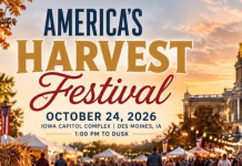 Iowa’s America250 Harvest Festival Set for October 24